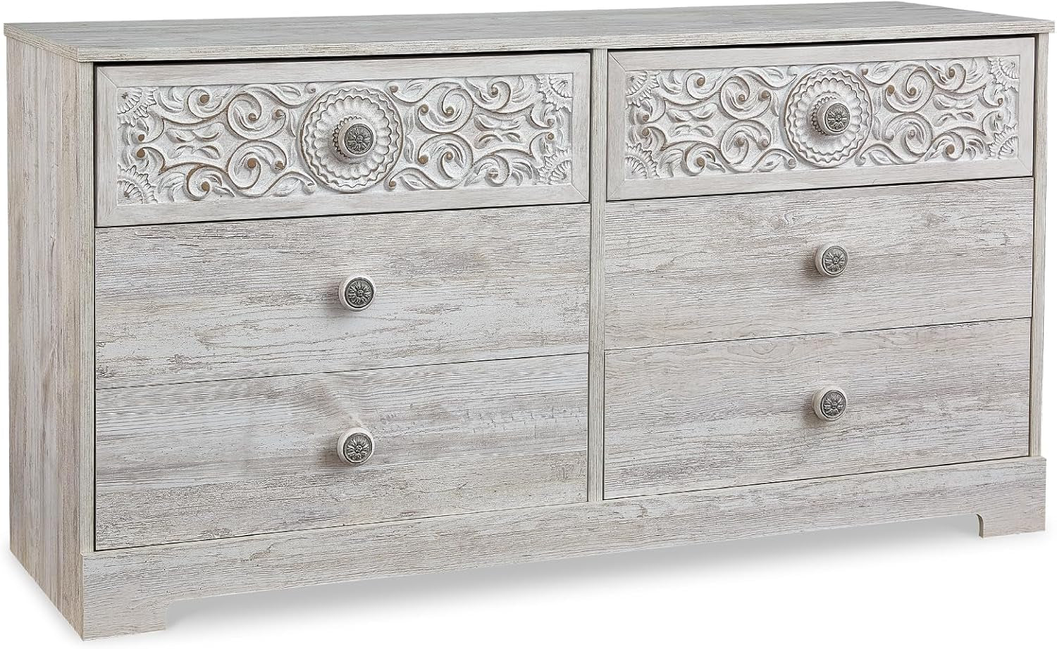 Signature Design by Ashley Paxberry Boho Dresser, Whitewash