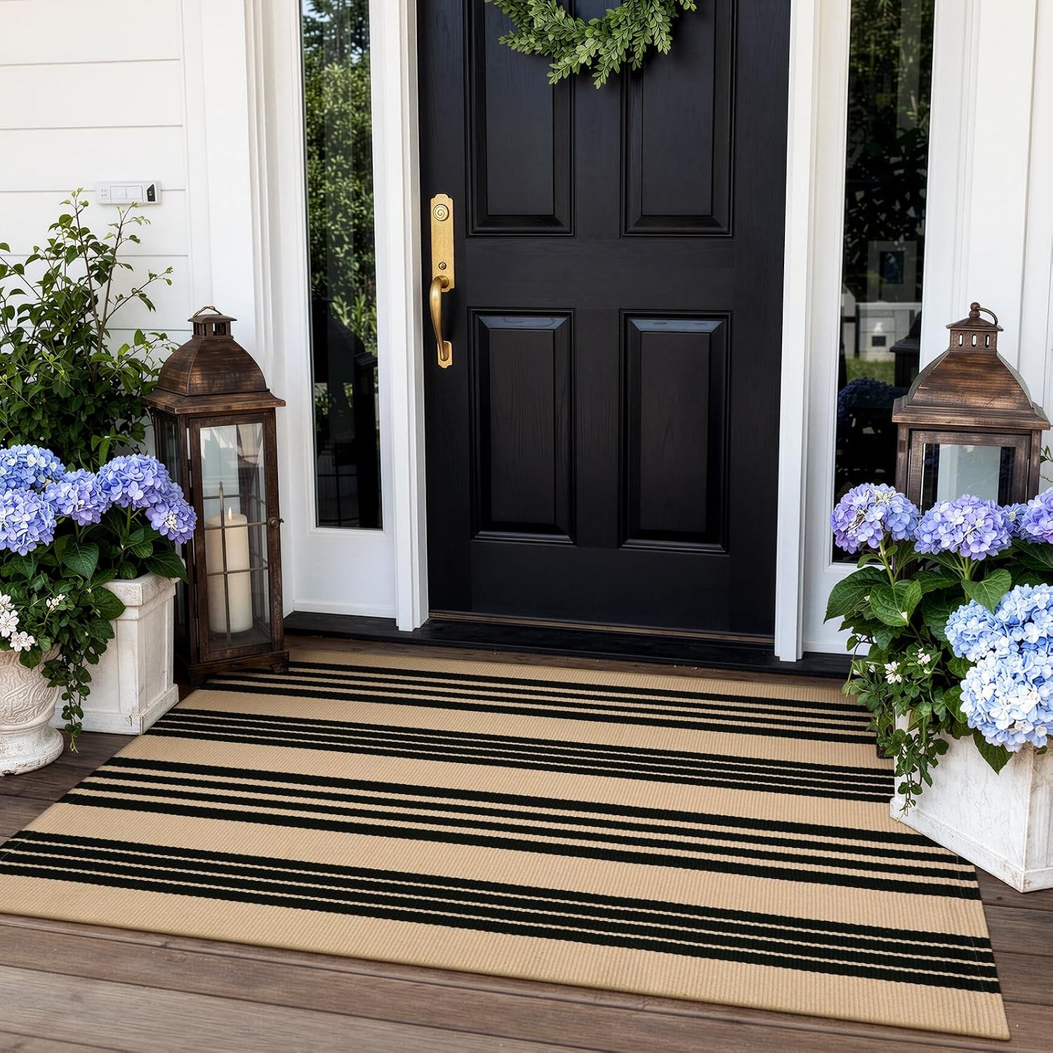 Front Door Mats Outdoor Fall Porch Rug Doormats Outdoor Entrance