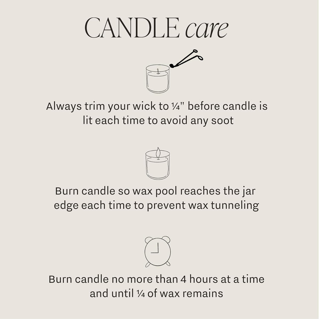 , Be Still and Know, Sea Salt, Jasmine, Cream, and Wood Scented Soy Wax Candle for Home - Christian Candle Gifts for Women - 9Oz Clear Jar, 40 Hour Burn Time, Made in the USA